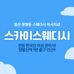 일산 장항동 스카이스웨디시 스웨디시 마사지 - 마캉스