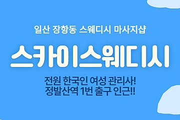 일산 장항동 스카이스웨디시 스웨디시 마사지 - 마캉스